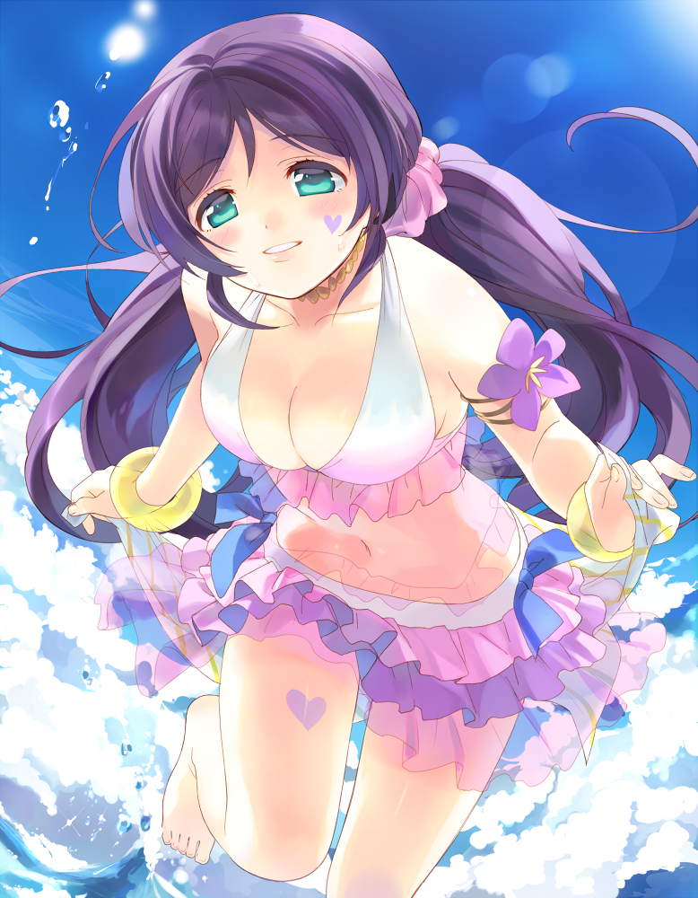tojo nozomi (love live! and 1 more) drawn by tokira_nozumi