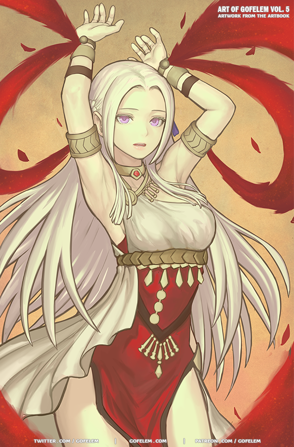 edelgard von hresvelg (fire emblem and 1 more) drawn by gofelem
