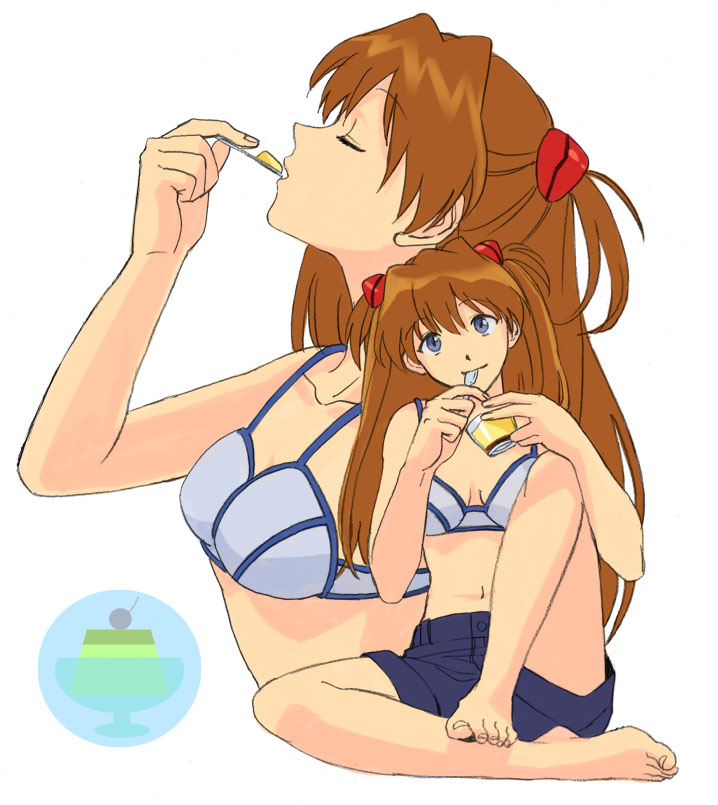 souryuu asuka langley (neon genesis evangelion and 2 more) drawn by ayanashi_kunio