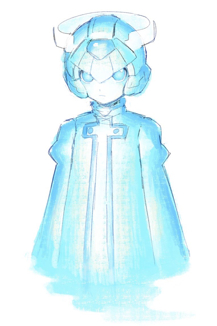 x and cyber elf x (mega man and 1 more) drawn by karen_(karenoni1031)