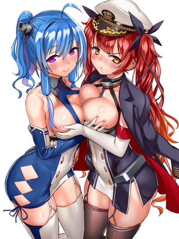 st. louis and honolulu (azur lane) drawn by sasayuki