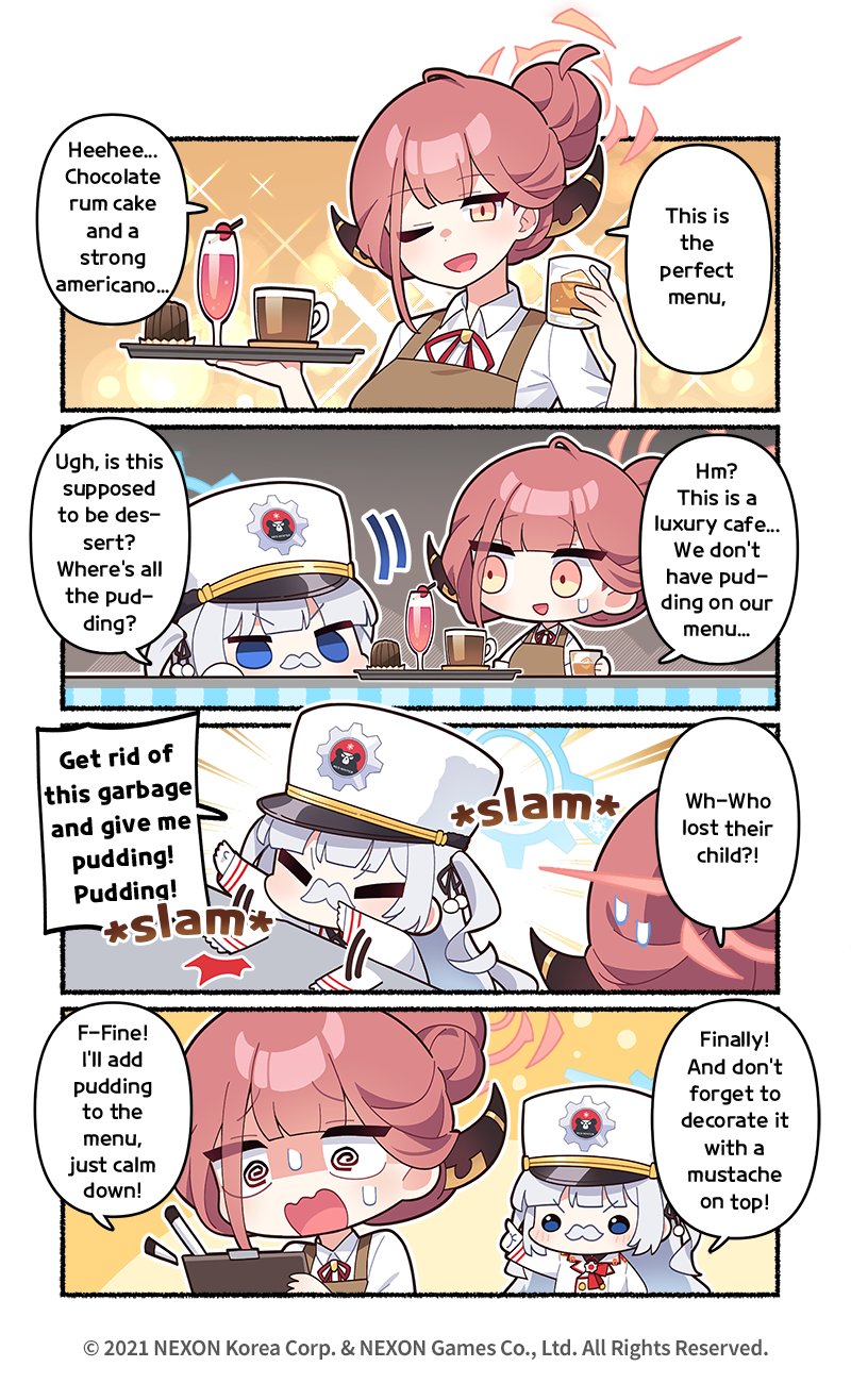 aru and cherino (blue archive) drawn by donmin_h