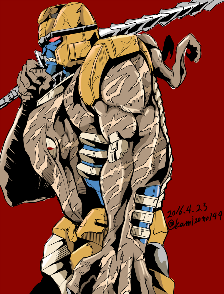 dinobot (transformers and 2 more) drawn by kamizono_(spookyhouse)