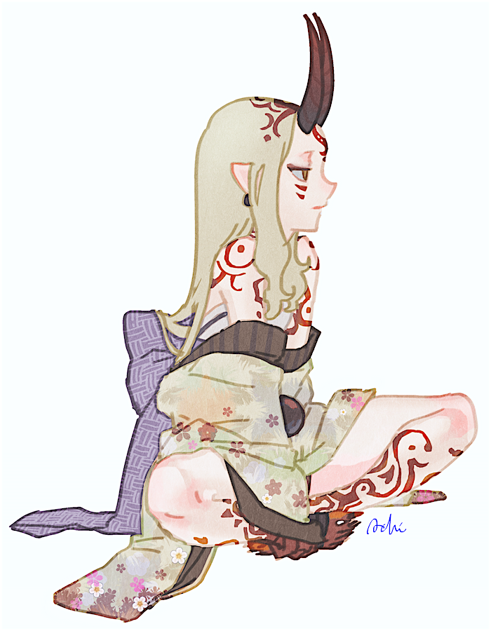 ibaraki douji (fate and 1 more) drawn by isagiyo