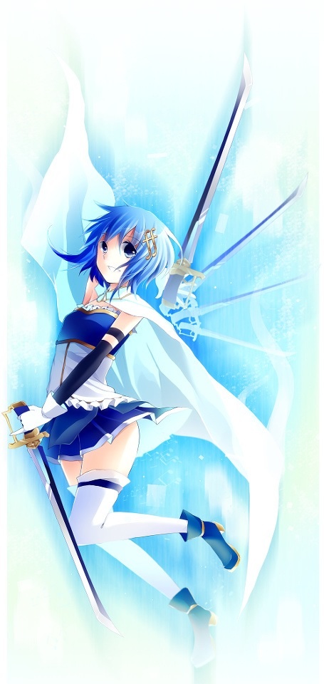 miki sayaka (mahou shoujo madoka magica) drawn by kaede_(mmkeyy)