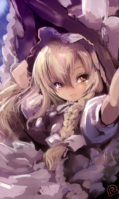 kirisame marisa (touhou) drawn by ryuno
