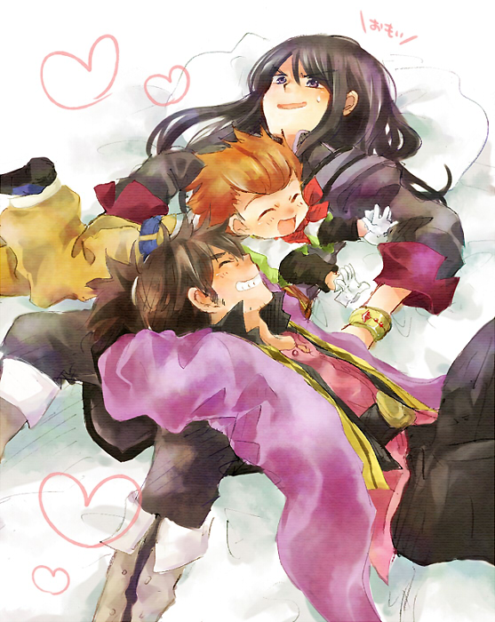 yuri lowell, raven, and karol capel (tales of and 1 more) drawn by fuyu_(pixiv44308)