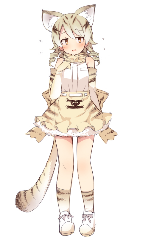 morikubo nono and sand cat (idolmaster and 2 more) drawn by uccow
