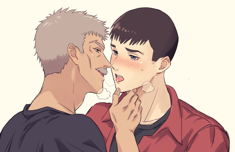 ryuji satake and thomas j. prahmman (yuuki bakuhatsu bang bravern) drawn by umi_soruto