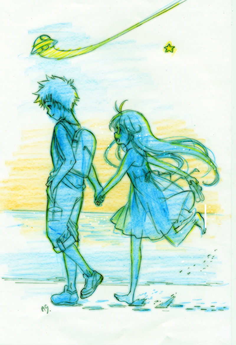 touwa erio and niwa makoto (denpa onna to seishun otoko) drawn by nishida_asako