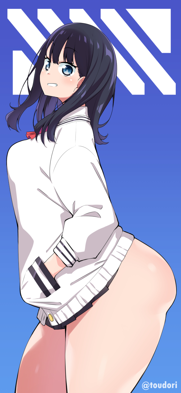 takarada rikka (gridman universe and 1 more) drawn by toudori