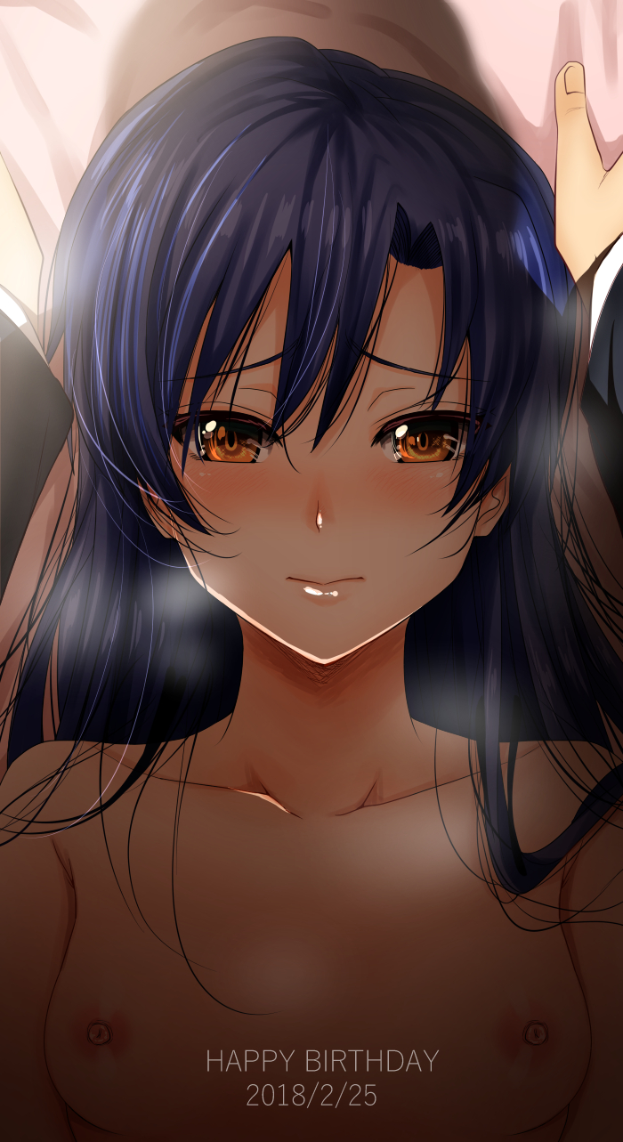 producer and kisaragi chihaya (idolmaster) drawn by ude and yamada_naoko_(hideko1227)