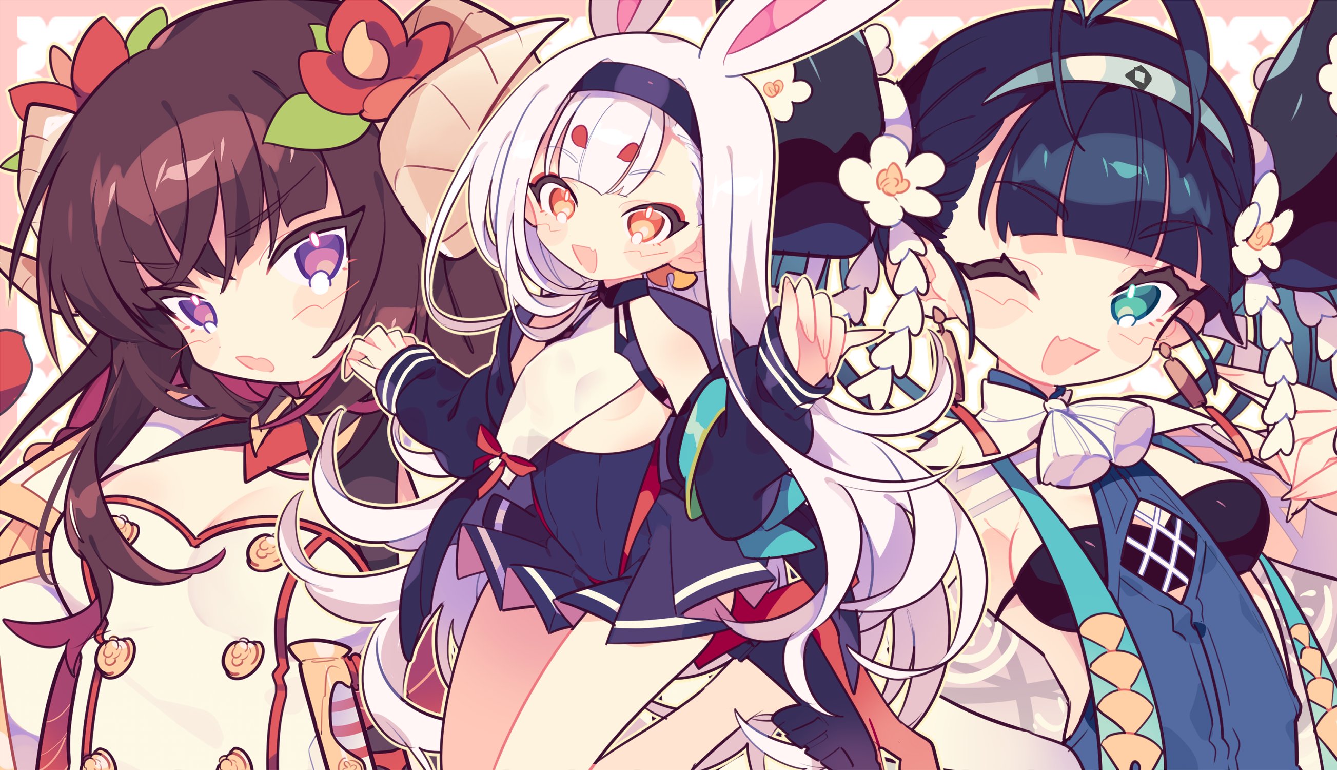 Shimakaze Suruga And Katsuragi Azur Lane Drawn By Peroppafu Danbooru