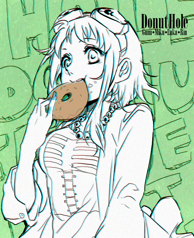 gumi (vocaloid and 1 more) drawn by bonyonyo