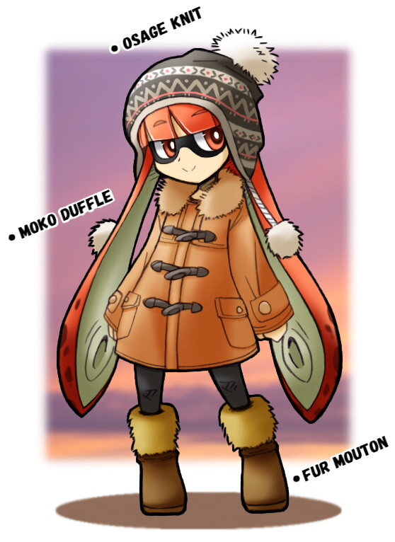inkling player character and inkling girl (splatoon and 1 more) drawn by rascal_(feuille)