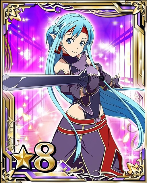 asuna and yuuki (sword art online and 1 more)