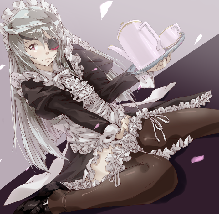 laura bodewig (infinite stratos) drawn by hiroaki_(hiropon_pj)