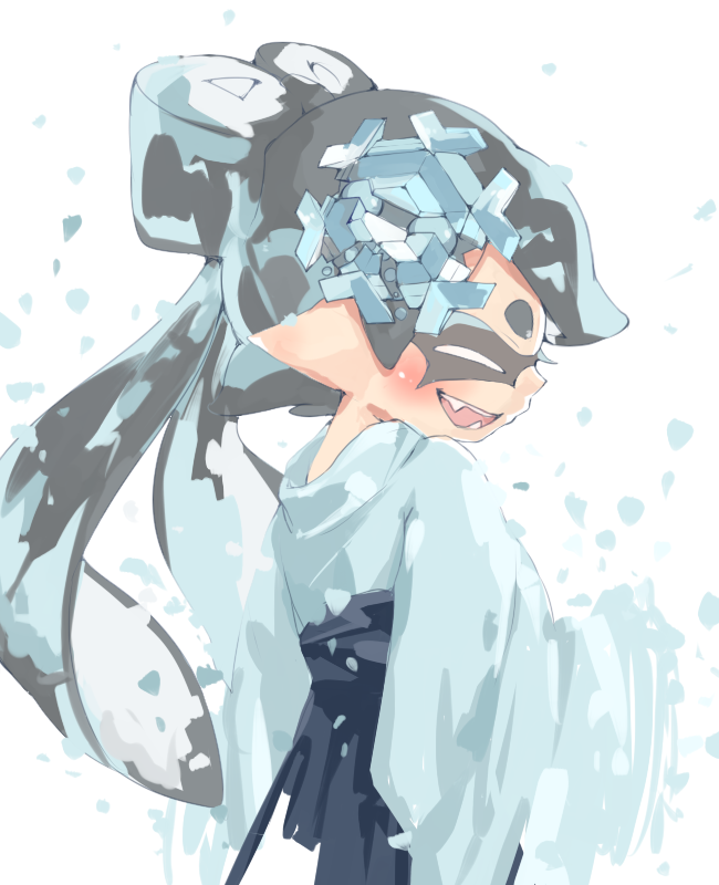 callie and cryogonal (pokemon and 1 more) drawn by matsushita_(matsudbox)