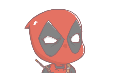 deadpool (marvel and 1 more) drawn by ikiyouz
