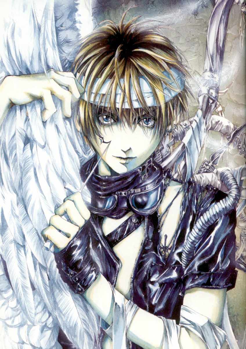 mudou setsuna (angel sanctuary and 1 more) drawn by yuki_kaori