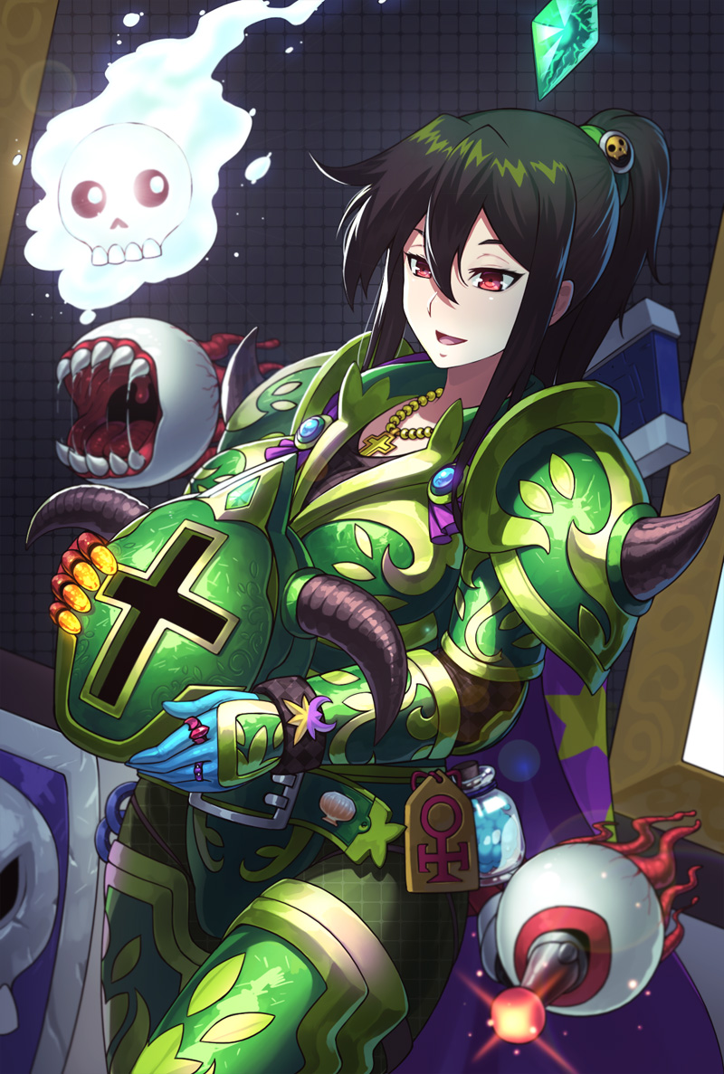 player character and the twins (terraria) drawn by huang_xie