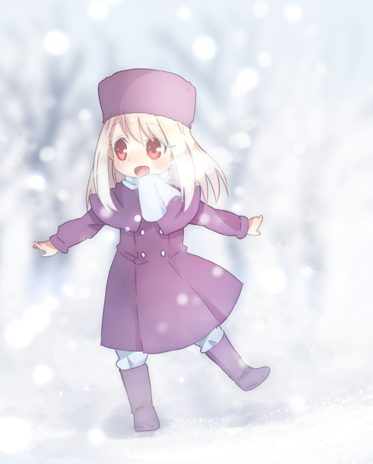 illyasviel von einzbern (fate and 1 more) drawn by sunameri_oishii