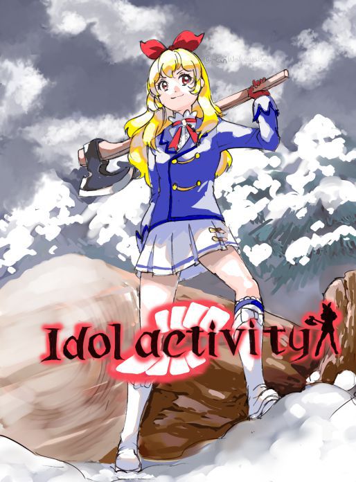 hoshimiya ichigo (aikatsu! and 1 more) drawn by wakewaka_ran