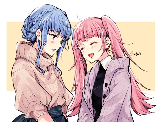 hilda valentine goneril and marianne von edmund (fire emblem and 1 more) drawn by naho_(pi988y)