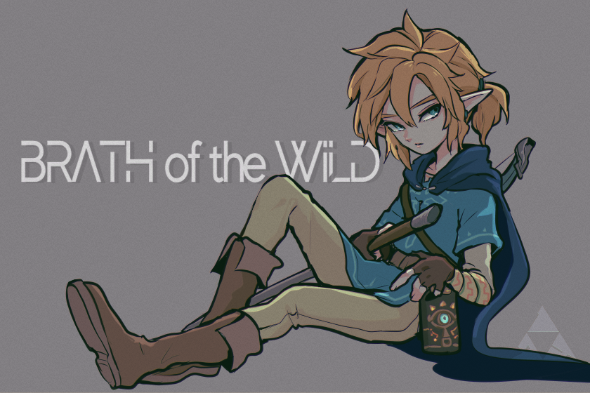 link (the legend of zelda and 1 more) drawn by imaikuy0