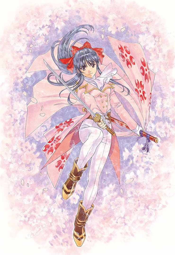 shinguuji sakura (sakura taisen) drawn by matsubara_hidenori