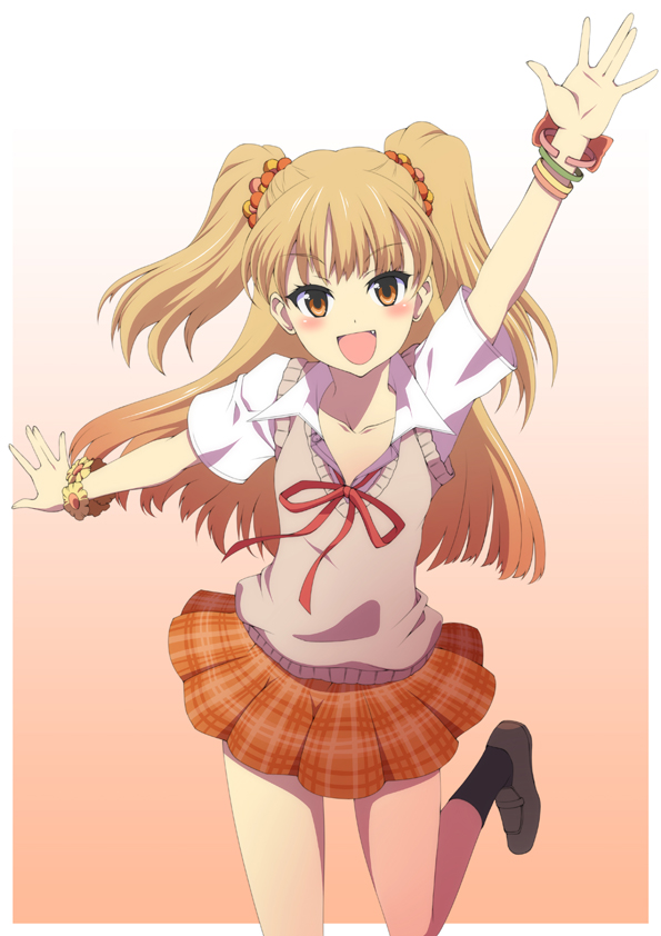 jougasaki rika (idolmaster and 1 more) drawn by ookami_maito