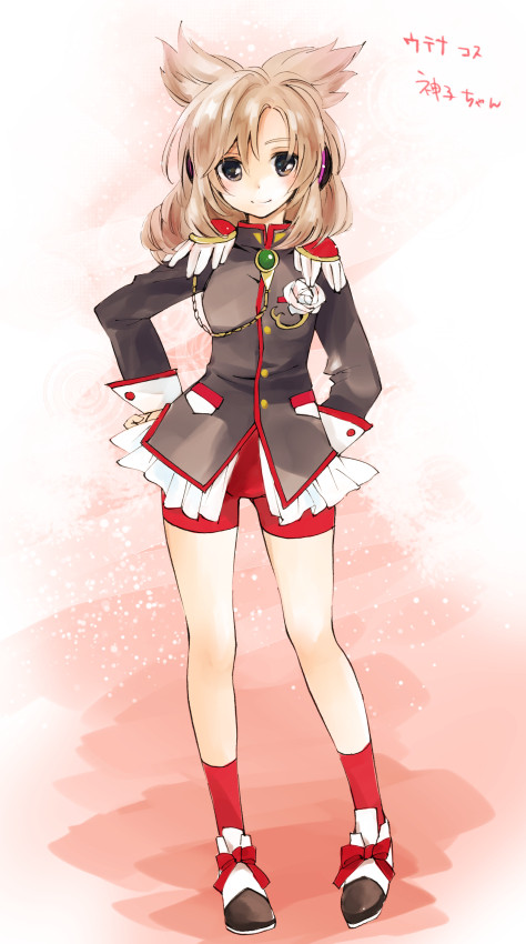 toyosatomimi no miko and tenjou utena (touhou and 1 more) drawn by makuwauri
