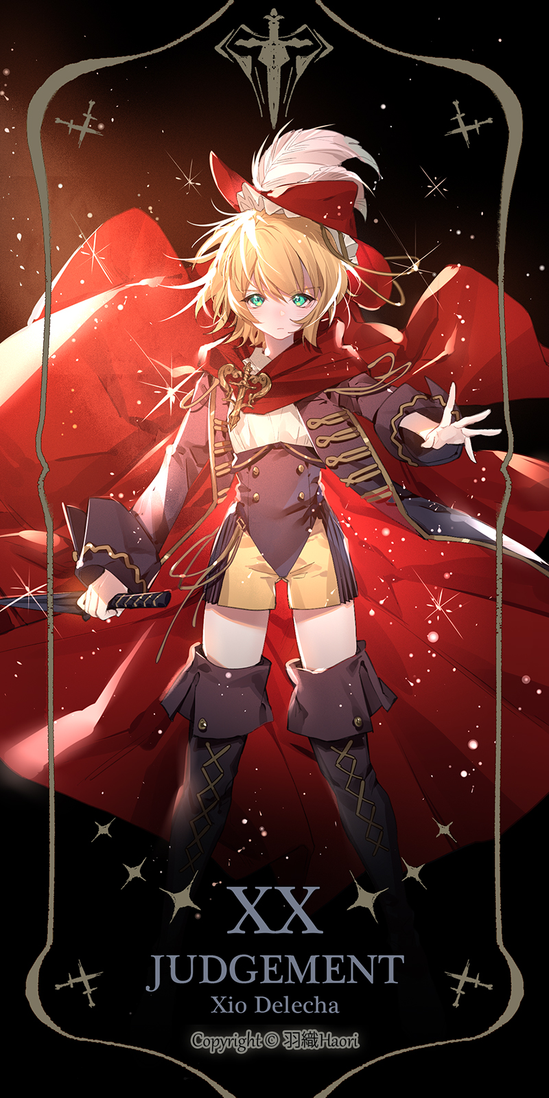 xio derecha (lord of the mysteries) drawn by yuzhi