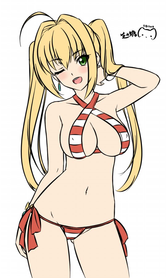 nero claudius (fate and 1 more) drawn by ppshex
