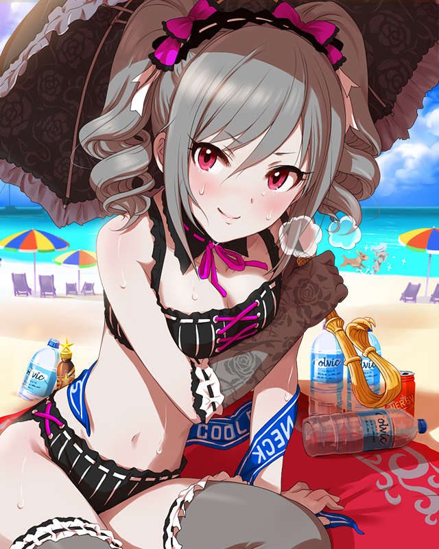 kanzaki ranko, eve santaclaus, and blitzen (idolmaster and 1 more)