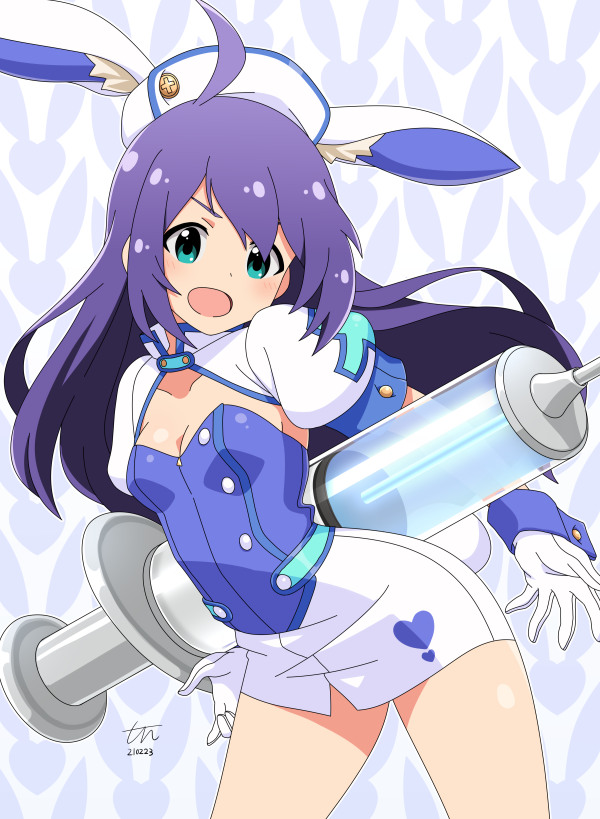 mochizuki anna (idolmaster and 1 more) drawn by tun