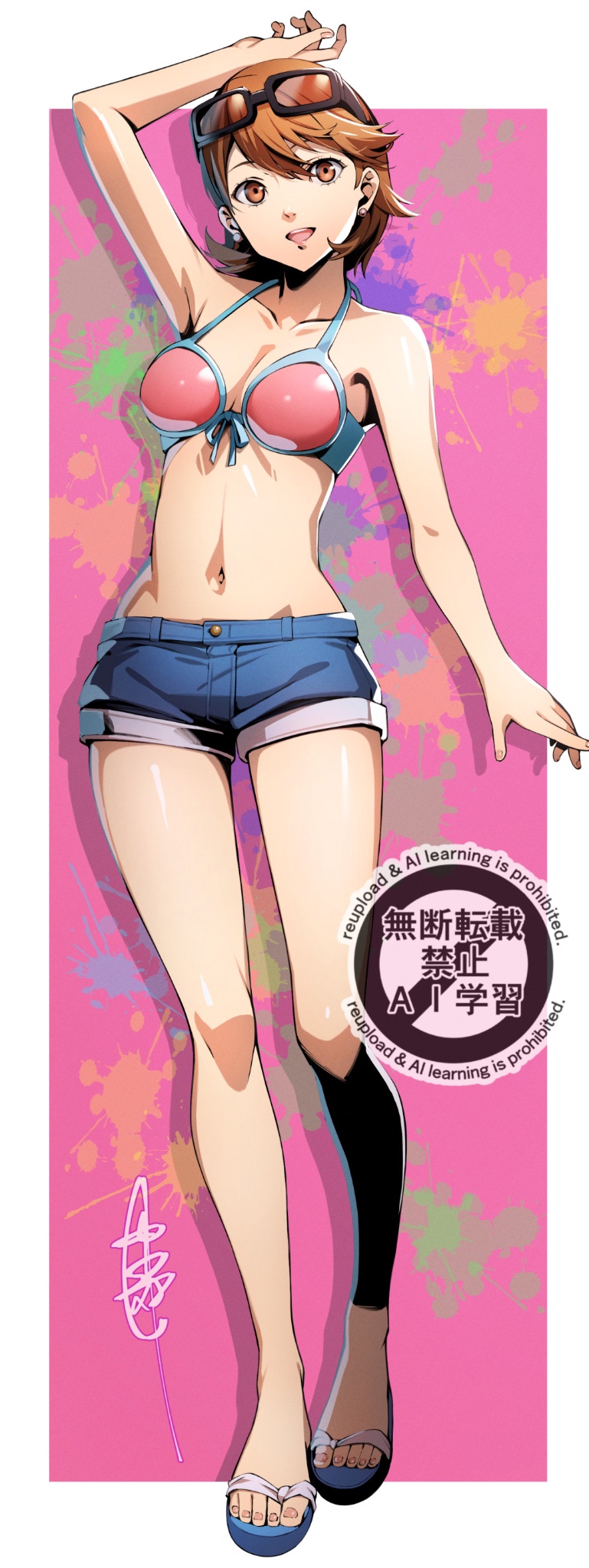 takeba yukari (persona and 1 more) drawn by nakano_maru