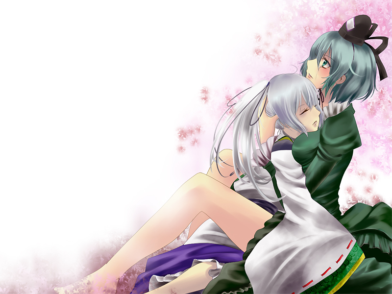 mononobe no futo and soga no tojiko (touhou) drawn by rinriki