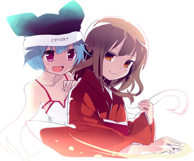 mihirogi uta and aimee petrescu (saki and 1 more) drawn by hiyo_kotori