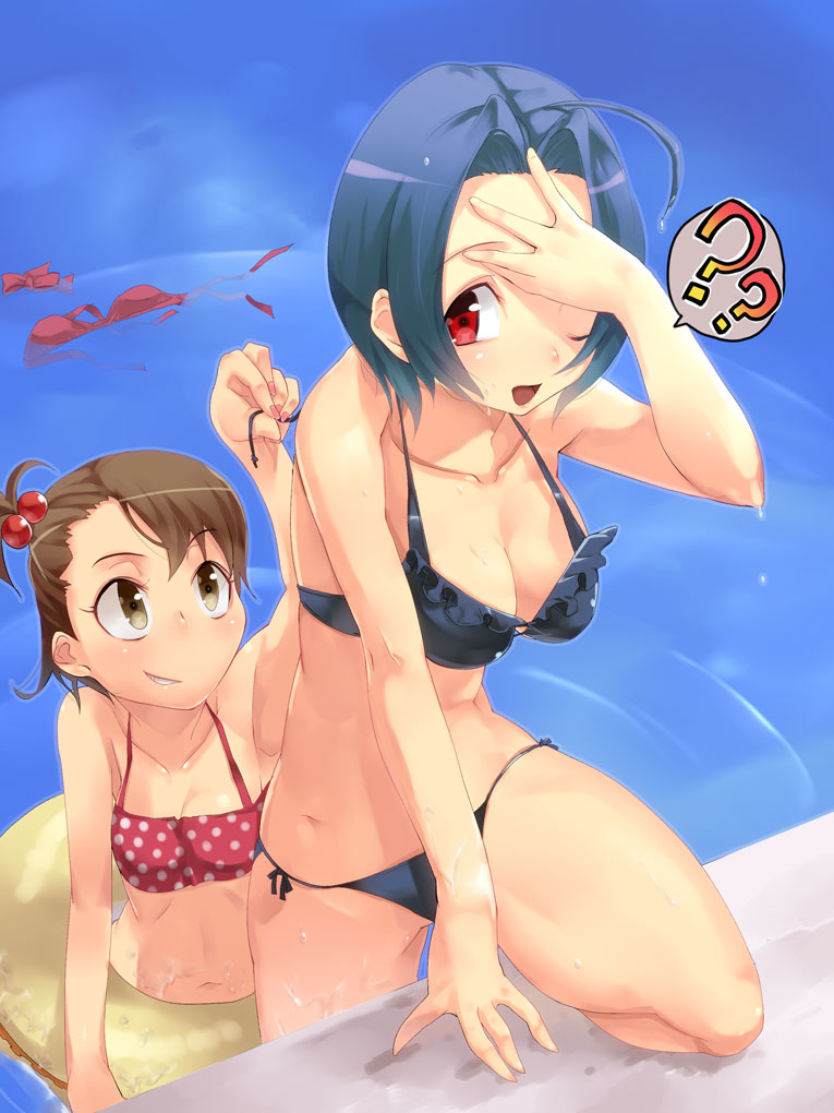 miura azusa and futami ami (idolmaster and 1 more) drawn by maitake_(loose)