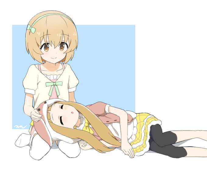 ichihara nina and koga koharu (idolmaster and 2 more) drawn by aayh