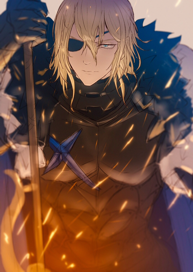 dimitri alexandre blaiddyd (fire emblem and 1 more) drawn by feh_xeri