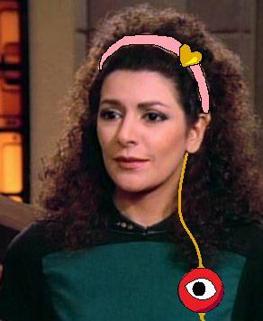 komeiji satori, deanna troi, and marina sirtis (touhou and 1 more)