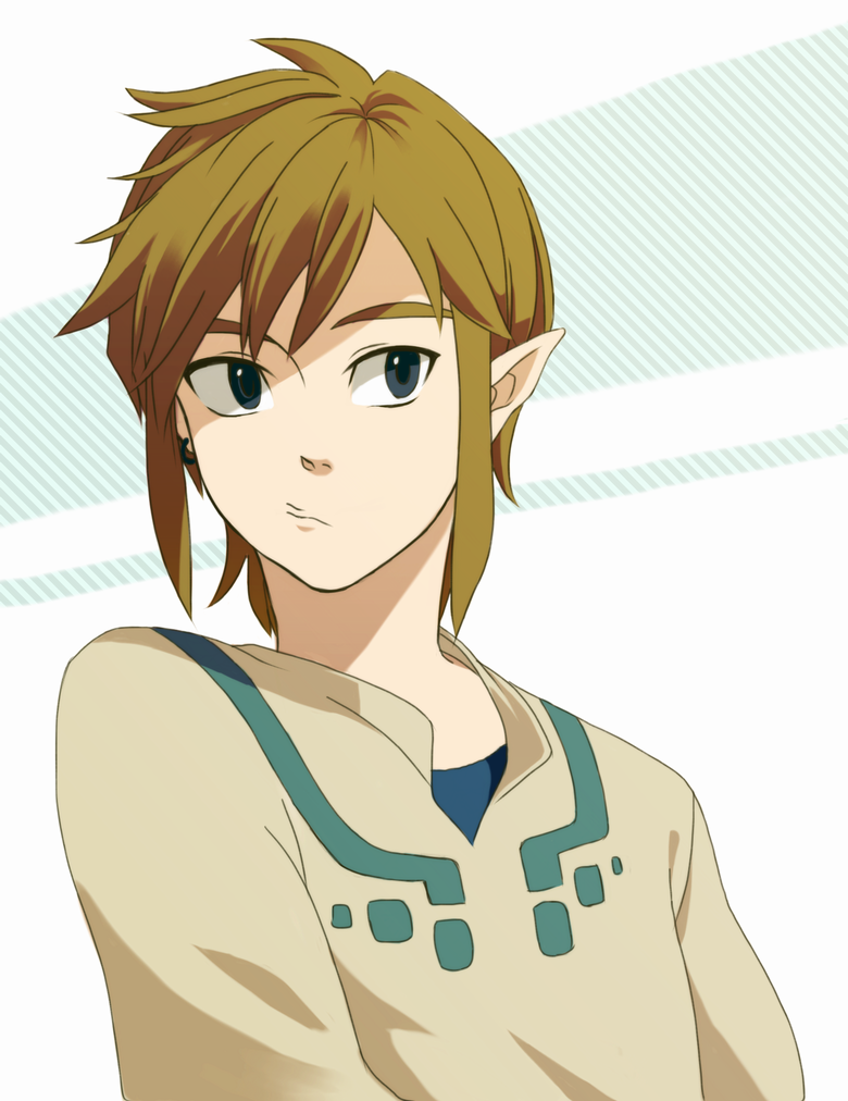 link (the legend of zelda and 1 more) drawn by otton