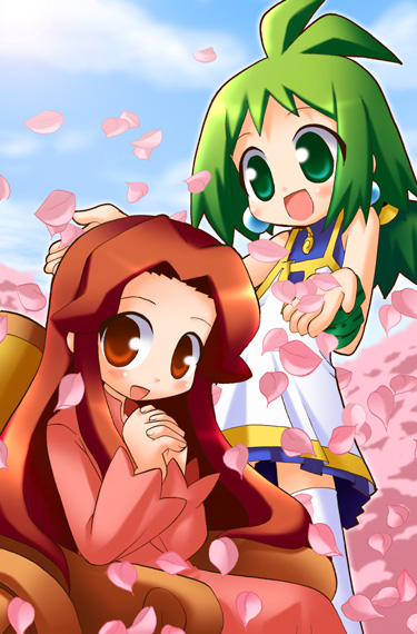 marona and castille (phantom brave) drawn by osaragi_mitama