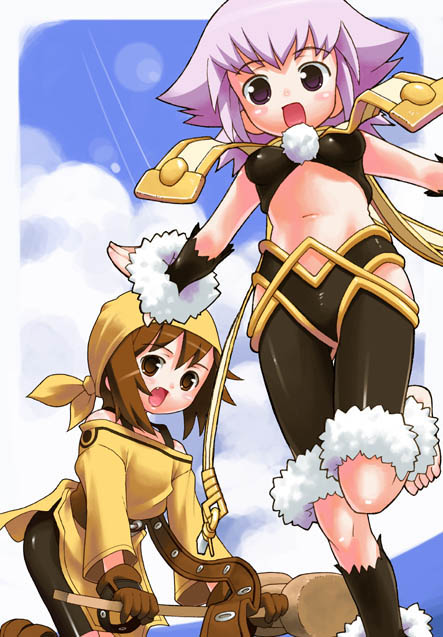 sugarette and razzy (summon night and 1 more) drawn by ryuuta_(msxtr)