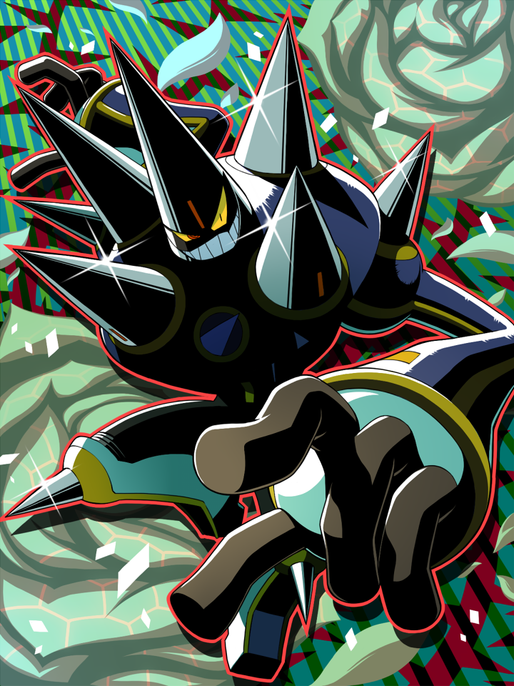 needleman.exe (mega man and 2 more) drawn by napo