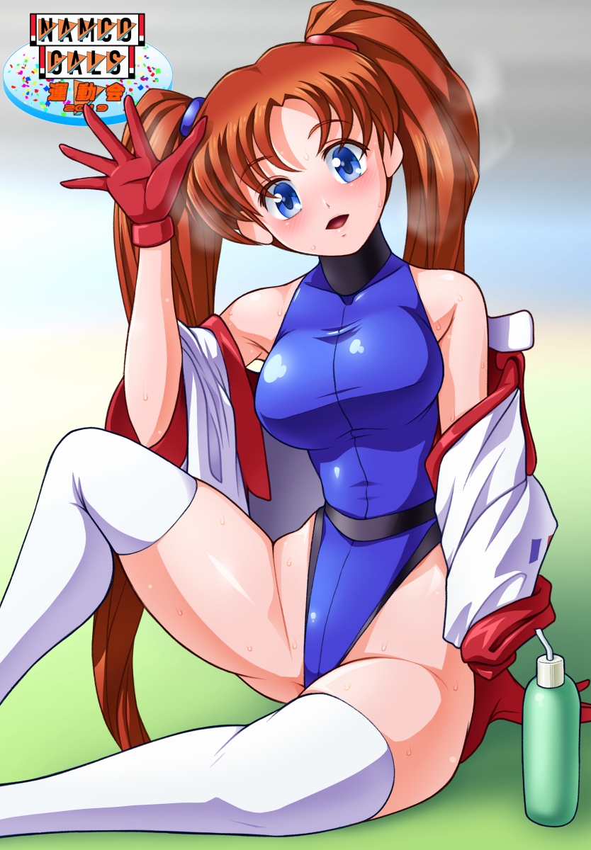 sharon les halles (namco and 1 more) drawn by obara_gaun
