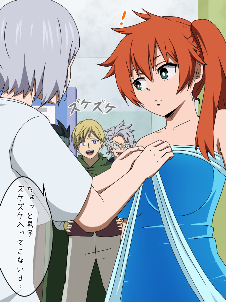kendo itsuka, monoma neito, tetsutetsu tetsutetsu, yanagi reiko, and awase yosetsu (boku no hero academia) drawn by garam_masala_(7355873)