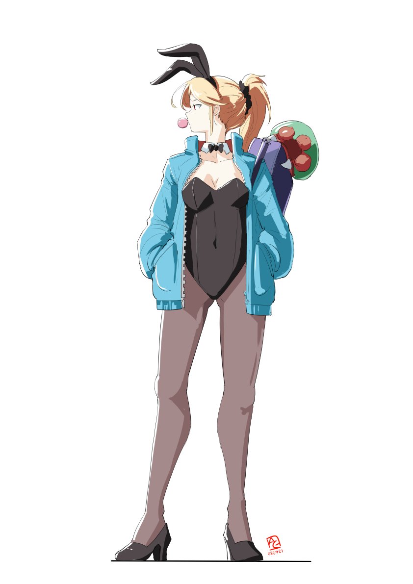 samus aran, metroid, and metroid larva (super smash bros. and 1 more) drawn by automatic_giraffe